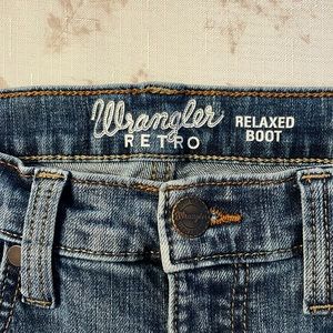 Boys Wrangler Retro Relaxed Boot Size 14 Regular